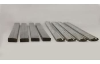 Galvanized flat steel wire