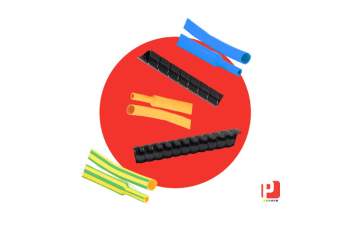 Protective spirals and heat shrink tubing