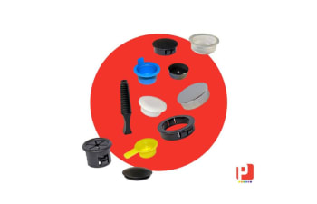 Plastic plugs and inserts for hole protection