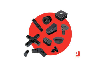 Accessori in plastica per tubi e arredo