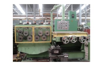 Wire straightening machines and auxiliary equipment