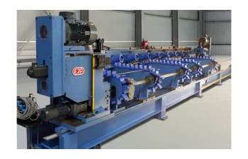 Bar chamfering and milling machines