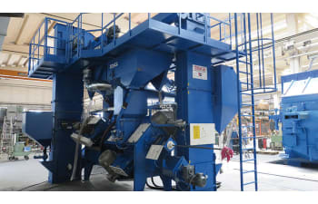 Shot blasting and finishing machines