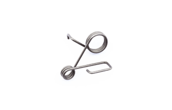 Custom-designed torsion springs in carbon and stainless steel