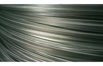 Galvanized final steel wire