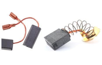 Carbon brushes and holders