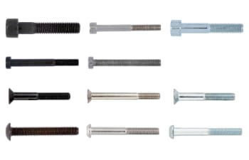Allen screws and hex socket head bolts in steel and stainless steel
