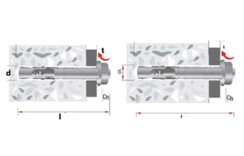 Expansion anchors for concrete and masonry