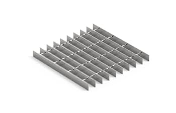 Electro-welded steel gratings