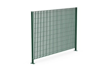 Recinzioni in acciaio grigliato per edilizia e industria