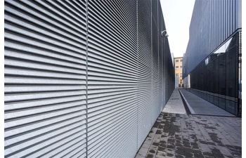 Rivestimenti di facciata in acciaio