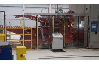 Press feed lines for metal strips