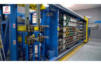 Blade changing robots and automatic separator discs