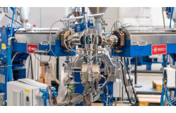 Wire and cable extrusion line for non-ferrous metals