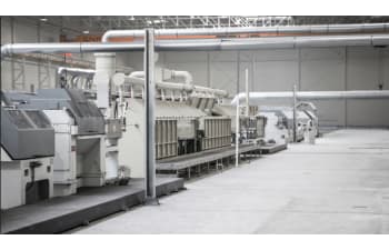 Steel wire and rope treatment line