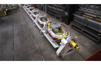 Ferrous LRPC wire and rope production line