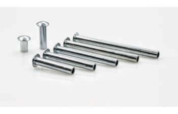 Standard semi-tubular rivets