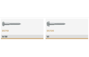 Flanged and non-flanged hex head anchor bolts