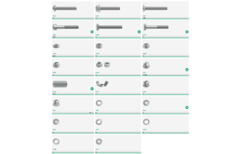 Dadi, bulloni e rondelle
