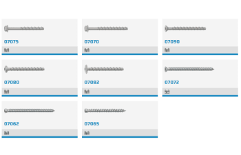 Concrete and masonry screws