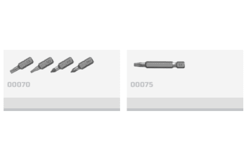 Professional steel inserts for tools