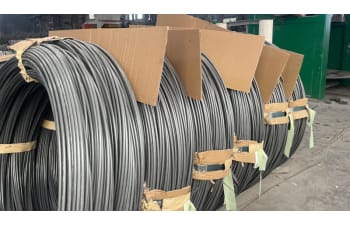 Phosphated and lubricated wire for cold forming applications