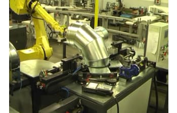 Elbow fitting forming machines