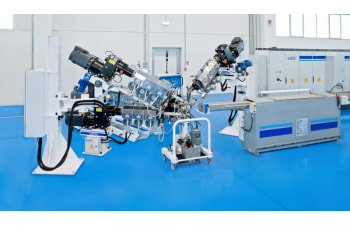 Complete extrusion lines for cable production