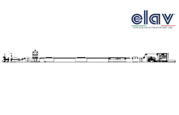 Extrusion lines for automotive cables