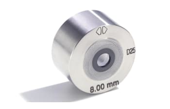 Polycrystalline diamond shaving dies for wire surface preparation