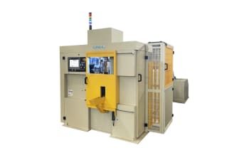 Fully automatic respooling machine for wire