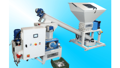 Shredding, compacting, and briquetting machines