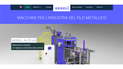 Angeli presents a new responsive website