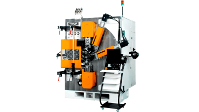 Spring coiling machines