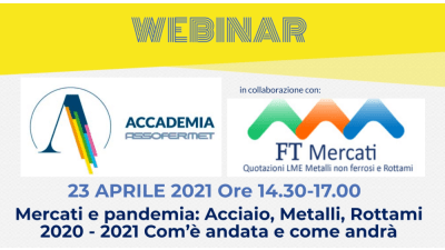 Acciaio, metalli, rottami e pandemia. Evento online