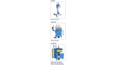 Butt welding machines for copper or aluminum conductors