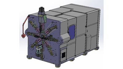 Máquina CNC de 12 -16 ejes para la fabricación de muelles - CR 65