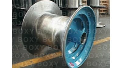 Conical drum and/or flanges reel for wiredrawing, stranding or rope-making machines - BSK