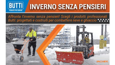 Inverno senza pensieri: prodotti professionali contro neve e ghiaccio