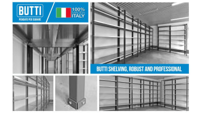 Industrial shelving, ask Butti