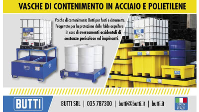 Butti: vasche di contenimento per tutte le esigenze 