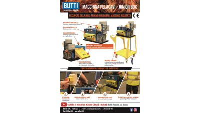 Motorisierte Kabelschäler Junior Box