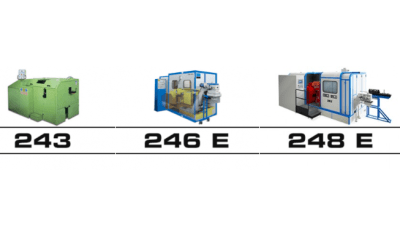 2 dies 4 blow headers for screws, shaped semi tubular rivets and tubular rivets with large head