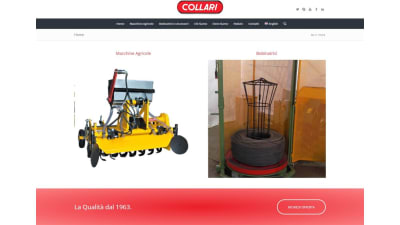 Coil winders and decoilers: new visuals for Collari Macchine’s website