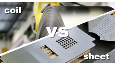 Coil vs. Sheet punching: how to save 9800 Euro per month in raw material