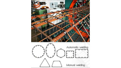 Pilecage machine for reinforcement piles