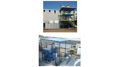 Automatic regenerating plant of sulfuric acid