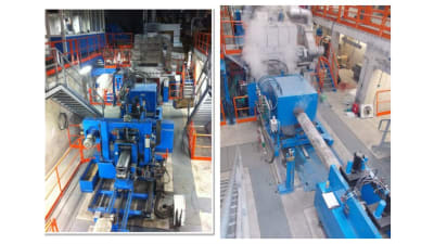 Complete Casting Lines (continuous and semi-continuous) for the production of billets and slabs of non-ferrous metals