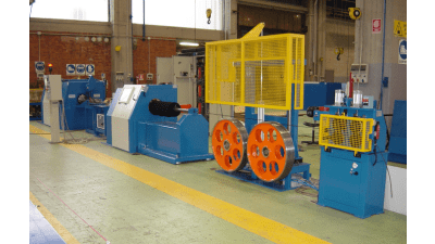 Cable wrapping machines