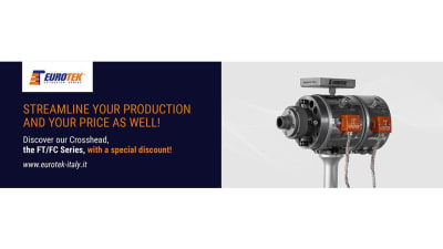 Streamline your production: discounts on ECF10 extrusion heads